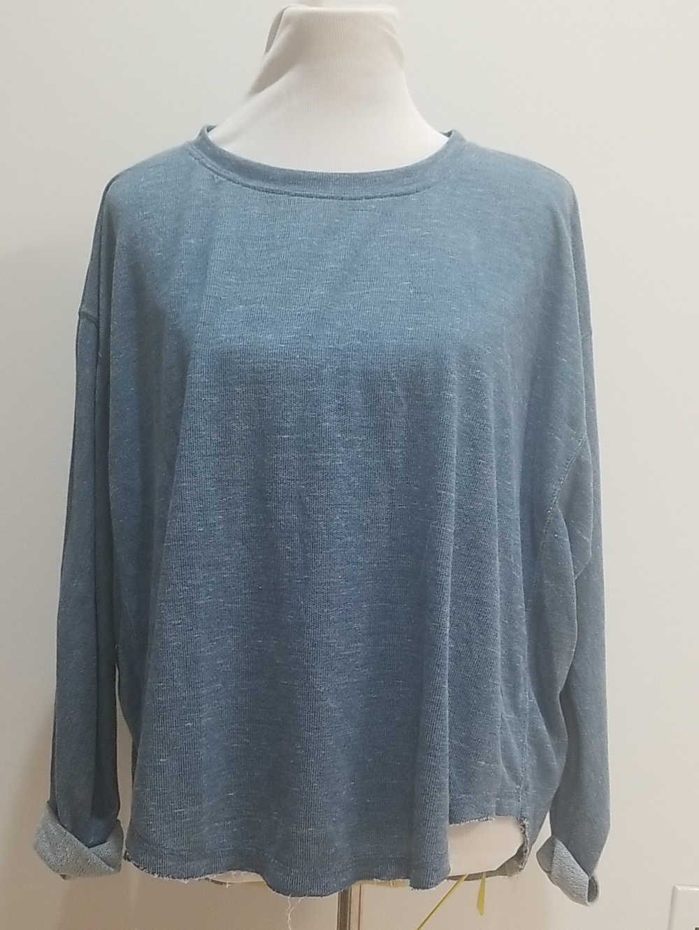 Billabong Washed Blue Long-Sleeve Pullover